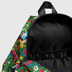 Детский рюкзак Поп-арт, цвет: 3D-принт — фото 2
