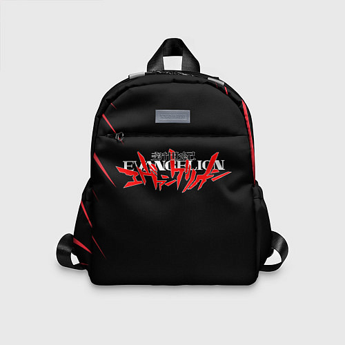 Детский рюкзак RED EVANGELION LOGO / 3D-принт – фото 1