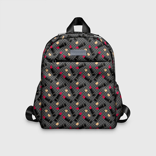 Детский рюкзак Красная Губная помада / 3D-принт – фото 1