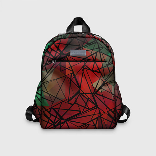 Детский рюкзак Абстрактный геометрический / 3D-принт – фото 1