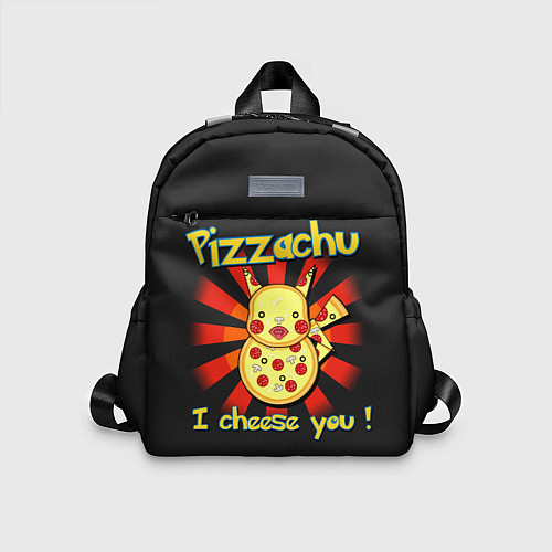 Детский рюкзак Пиццачу / 3D-принт – фото 1