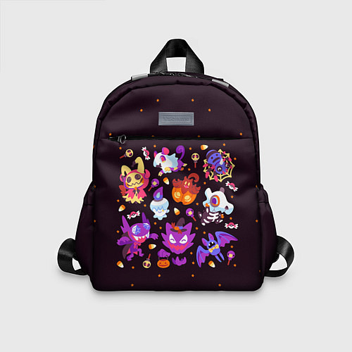 Детский рюкзак Покемоны на Хэллоуин / 3D-принт – фото 1
