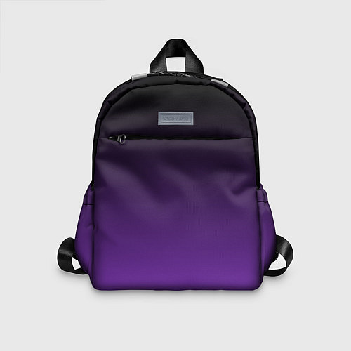 Детский рюкзак Ночной градиент Фиолетовый / 3D-принт – фото 1