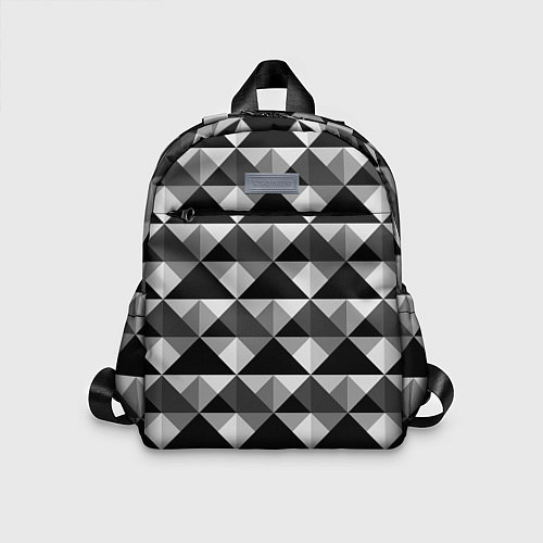 Детский рюкзак Современный геометрический / 3D-принт – фото 1