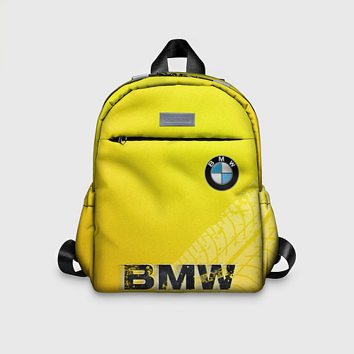 Детский рюкзак BMW YELLOW / 3D-принт – фото 1