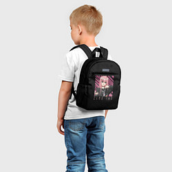 Детский рюкзак Zero Two в квадрате, цвет: 3D-принт — фото 2