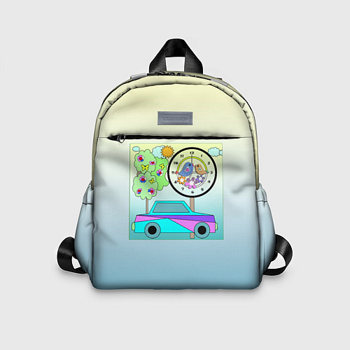 Детский рюкзак Яркая аппликация для мальчика / 3D-принт – фото 1