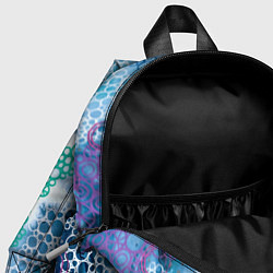 Детский рюкзак Водопад красочной пены, цвет: 3D-принт — фото 2