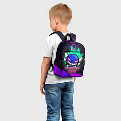 Детский рюкзак Geometry Dash Neon, цвет: 3D-принт — фото 2