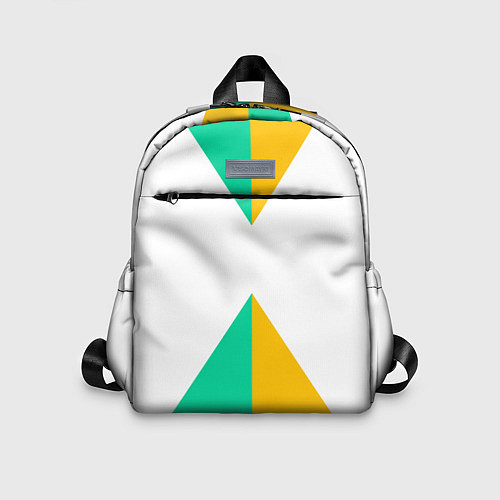 Детский рюкзак Треугольники / 3D-принт – фото 1