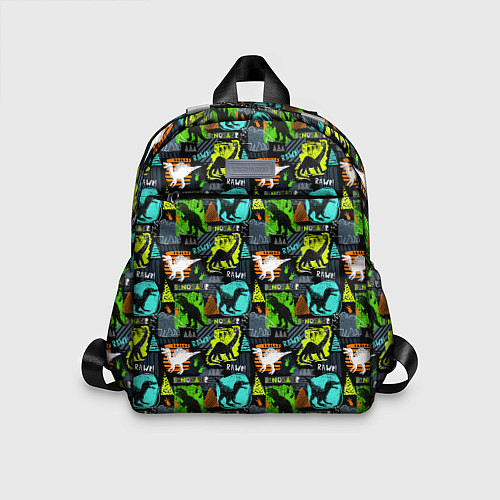 Детский рюкзак Dinosaurs / 3D-принт – фото 1