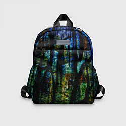 Детский рюкзак Разноцветная гора, цвет: 3D-принт