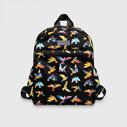Детский рюкзак Акварельные птица, цвет: 3D-принт