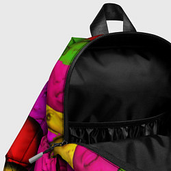 Детский рюкзак Crazy Kim Kardashian, цвет: 3D-принт — фото 2