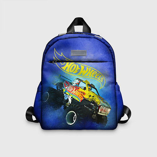 Детский рюкзак Hot Wheels Хот Вилс / 3D-принт – фото 1