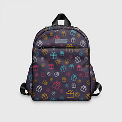 Детский рюкзак Подарки, цвет: 3D-принт