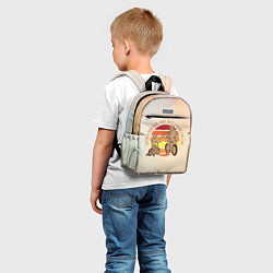 Детский рюкзак Отец и сын - лучшие друзья, цвет: 3D-принт — фото 2