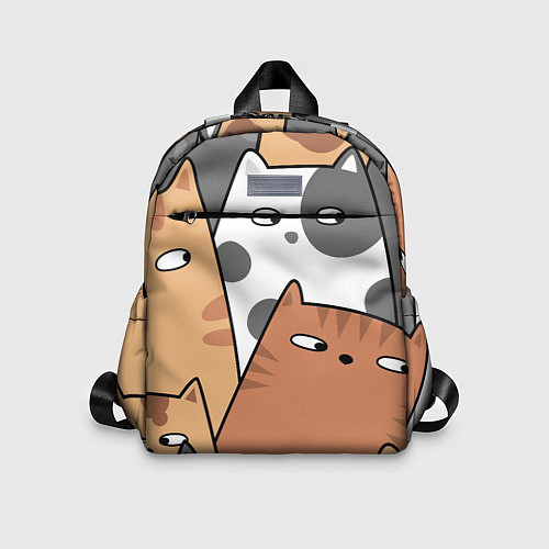 Детский рюкзак Котики! / 3D-принт – фото 1
