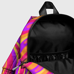 Детский рюкзак Абстракция позитив Красочный и яркий принт, цвет: 3D-принт — фото 2