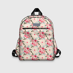 Детский рюкзак Полевые цветочки, цвет: 3D-принт