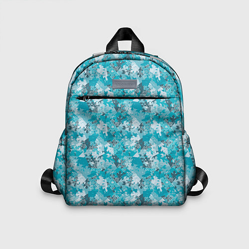 Детский рюкзак Снежный Дизайн / 3D-принт – фото 1