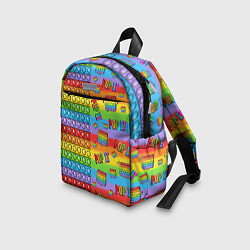 Детский рюкзак POP IT СМАЙЛЫ, цвет: 3D-принт — фото 2