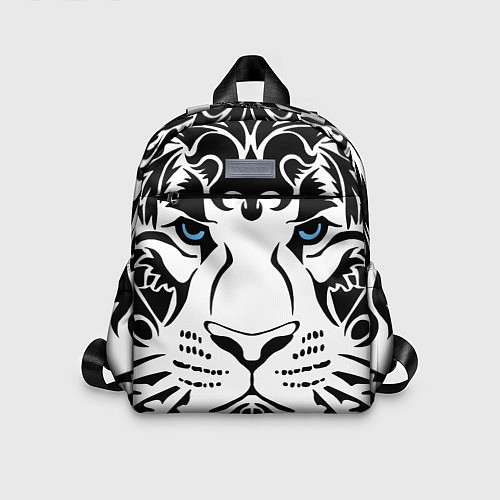 Детский рюкзак Водяной голубоглазый тигр / 3D-принт – фото 1