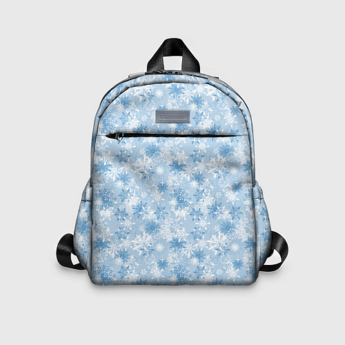 Детский рюкзак Морозное Снежное Утро / 3D-принт – фото 1
