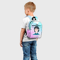 Детский рюкзак Девушка из сериала Игра в кальмара, цвет: 3D-принт — фото 2