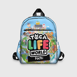 Детский рюкзак Toca Life World, цвет: 3D-принт