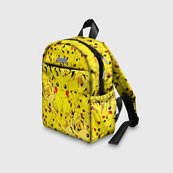 Детский рюкзак ПИКАЧУ ПОКЕМОН PIKA PIKA, цвет: 3D-принт — фото 2