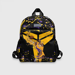 Детский рюкзак Los angeles lakers NBA, цвет: 3D-принт