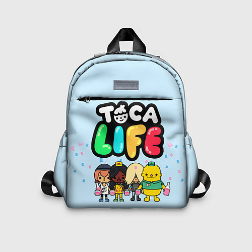 Детский рюкзак Toca Life: Logo / 3D-принт – фото 1