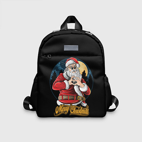 Детский рюкзак Дед Мороз с Любовью / 3D-принт – фото 1
