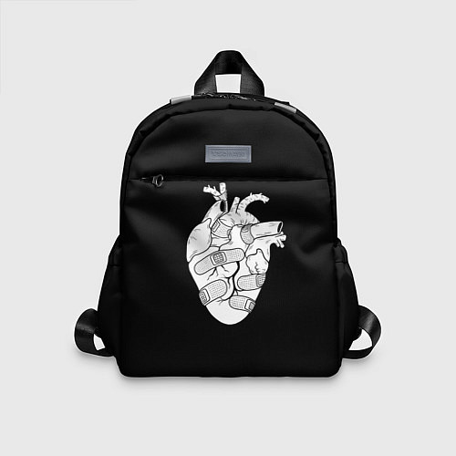 Детский рюкзак Раненное-сердце / 3D-принт – фото 1