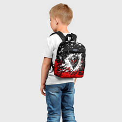 Детский рюкзак Берсерк: Брызги красок, цвет: 3D-принт — фото 2