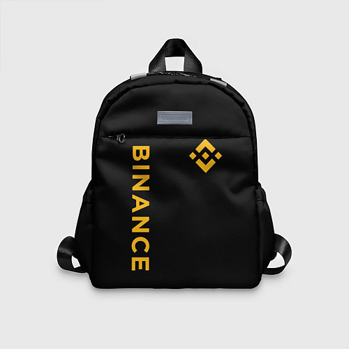 Детский рюкзак БИНАНС ЛОГО КАРБОН BINANCE LOGO / 3D-принт – фото 1