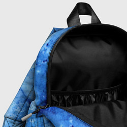 Детский рюкзак Красочная синева, цвет: 3D-принт — фото 2