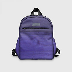Детский рюкзак Фиолетовые краски, цвет: 3D-принт