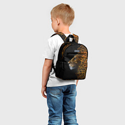 Детский рюкзак ПЛАМЕННЫЙ ЛЕВ, цвет: 3D-принт — фото 2