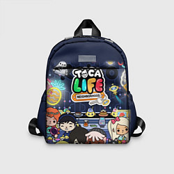 Детский рюкзак Toca Life: Персонажи, цвет: 3D-принт