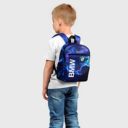Детский рюкзак BMW Синяя молния, цвет: 3D-принт — фото 2