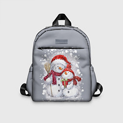 Детский рюкзак Два снеговика