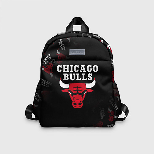 Детский рюкзак ЧИКАГО БУЛЛС БЫКИ CHICAGO BULLS / 3D-принт – фото 1