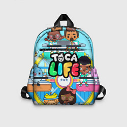 Детский рюкзак Toca Boca Тока Бока аттракцион, цвет: 3D-принт