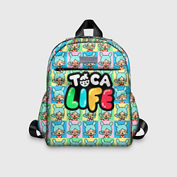 Детский рюкзак Toca Boca logo Тока Бока Рита, цвет: 3D-принт