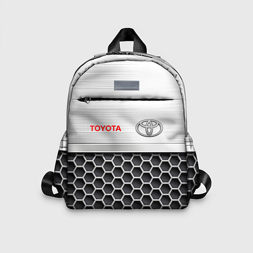 Детский рюкзак Toyota Стальная решетка / 3D-принт – фото 1