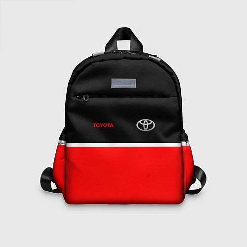 Детский рюкзак Toyota Два цвета / 3D-принт – фото 1