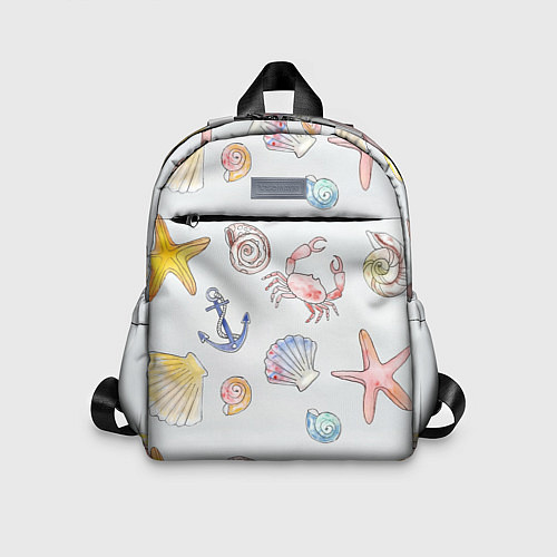 Детский рюкзак Морские ляльки / 3D-принт – фото 1