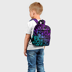 Детский рюкзак ТАТУ ТОКЙСКИЕ МСТИТЕЛИ НЕОН, цвет: 3D-принт — фото 2